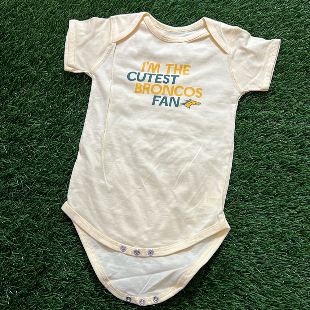 College Kids “I’m the cutest Broncos Fan” Bodysuit